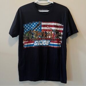 G.I. Joe Graphic Front/Back Print T-Shirt